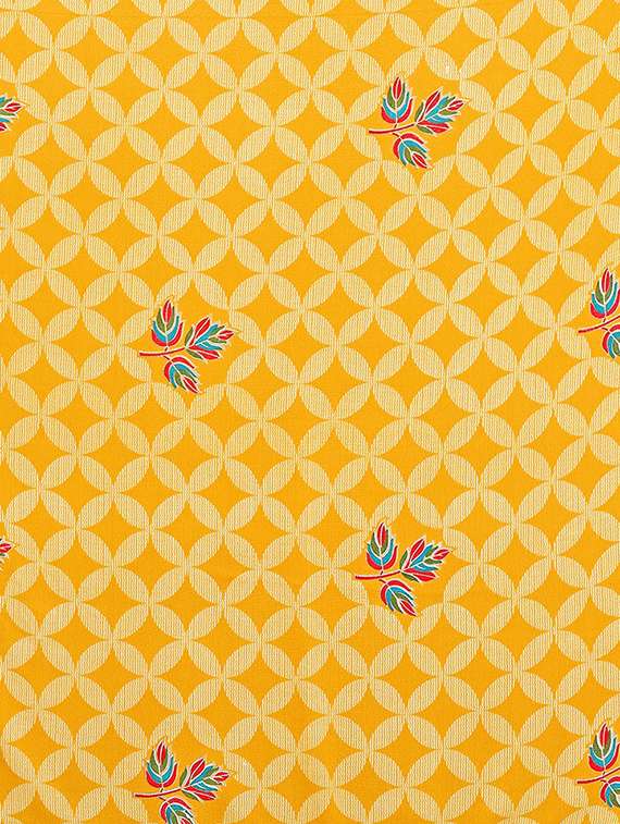 women printed casual wear saree with blouse - 22384559 -  Standard Image - 5