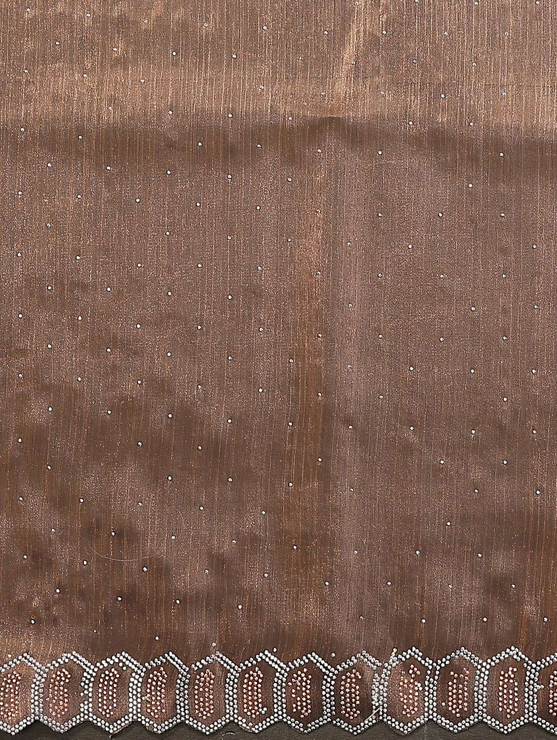 women solid with work embellished saree with blouse - 22384606 -  Standard Image - 5