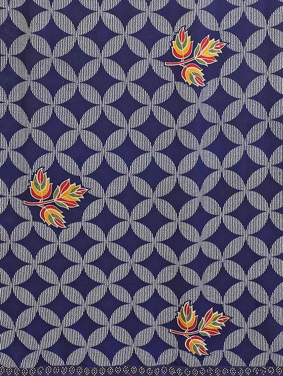 women printed casual wear saree with blouse - 22384666 -  Standard Image - 5