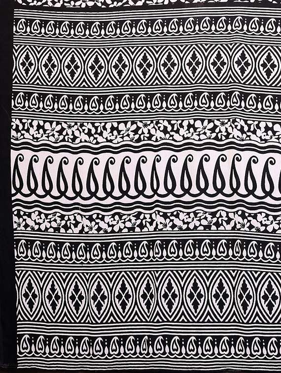 women printed casual wear saree with blouse - 22384718 -  Standard Image - 5