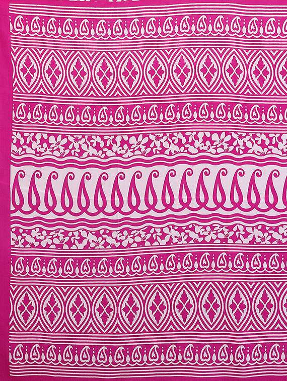women printed casual wear saree with blouse - 22384720 -  Standard Image - 5