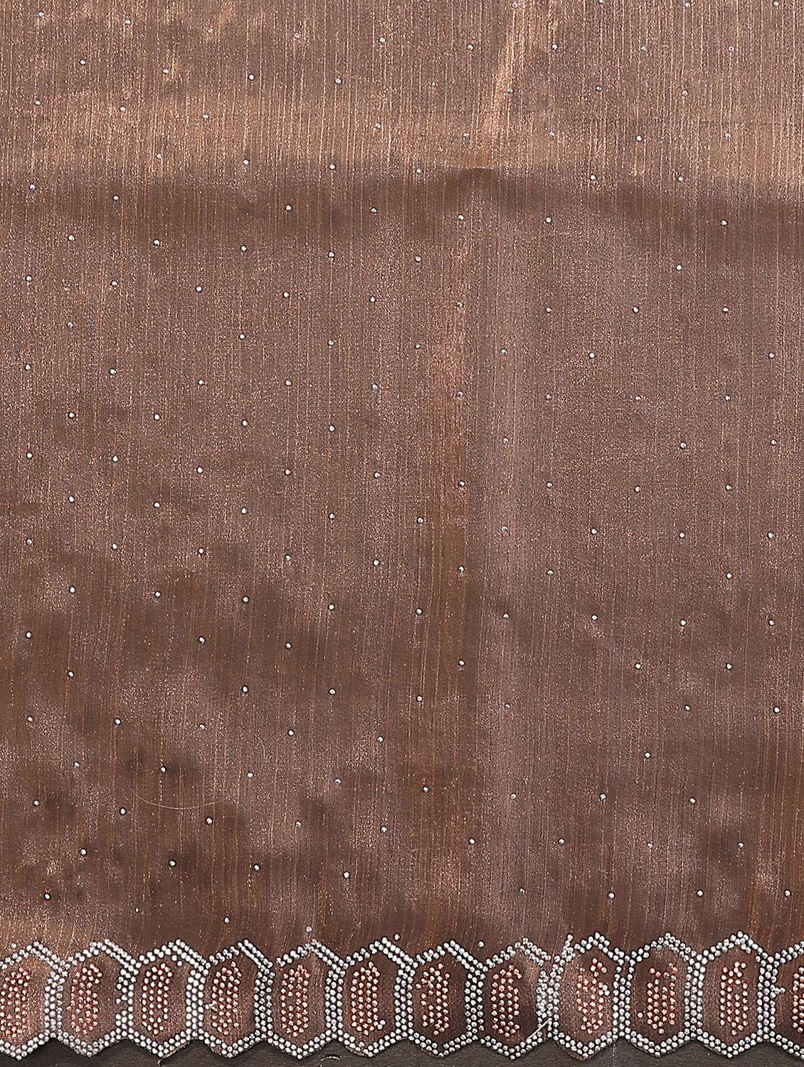 women solid with work embellished saree with blouse - 22384789 -  Standard Image - 5