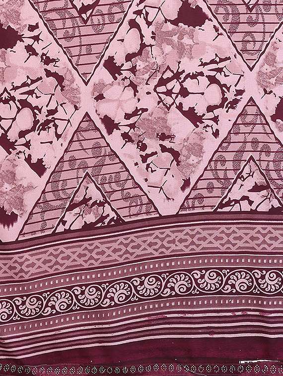 women printed casual wear saree with blouse - 22384811 -  Standard Image - 5