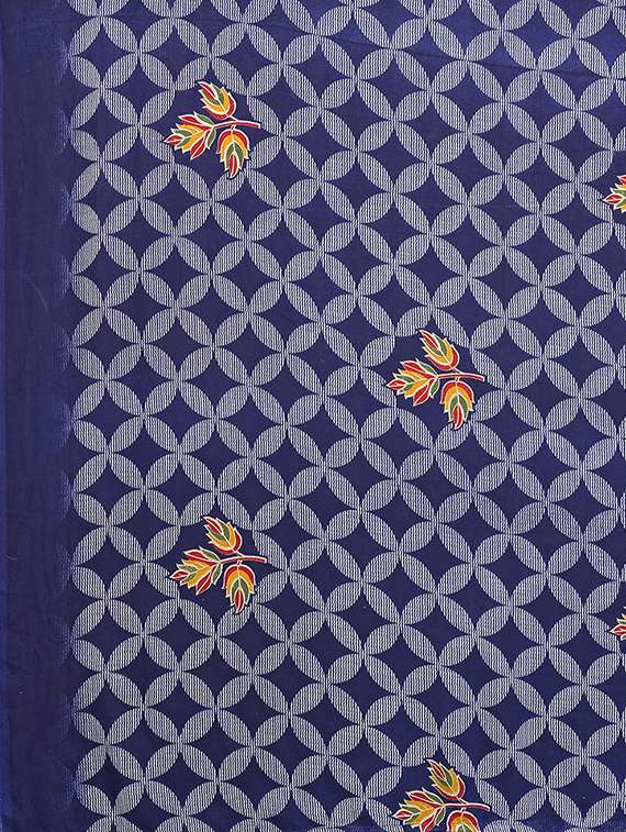 women printed casual wear saree with blouse - 22384923 -  Standard Image - 5