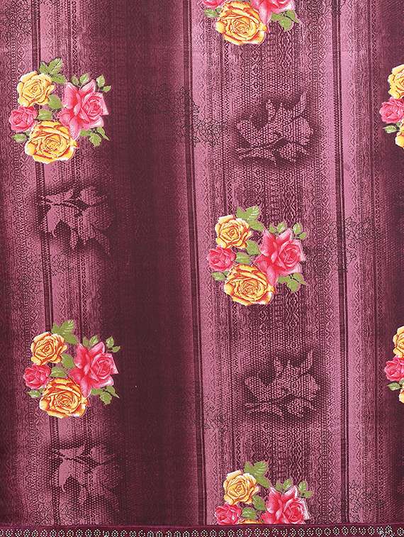 women printed casual wear saree with blouse - 22384999 -  Standard Image - 5