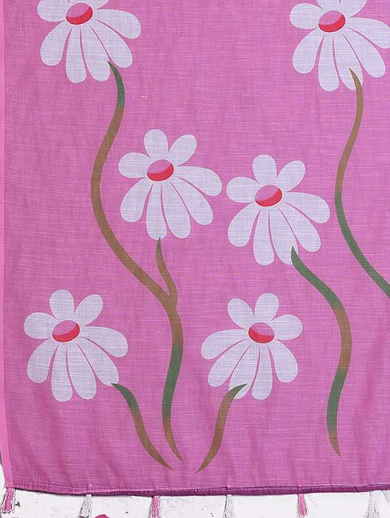 women printed casual wear saree with blouse - 22385054 -  Standard Image - 5