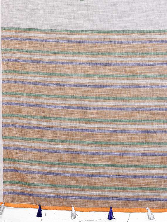 women printed casual wear saree with blouse - 22385074 -  Standard Image - 5