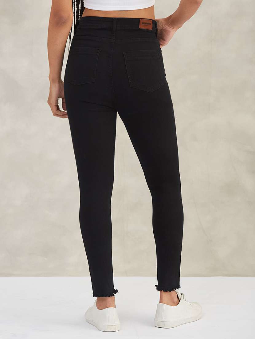 Women Solid High Rise Skinny Jeans - 22385184 -  Standard Image - 3