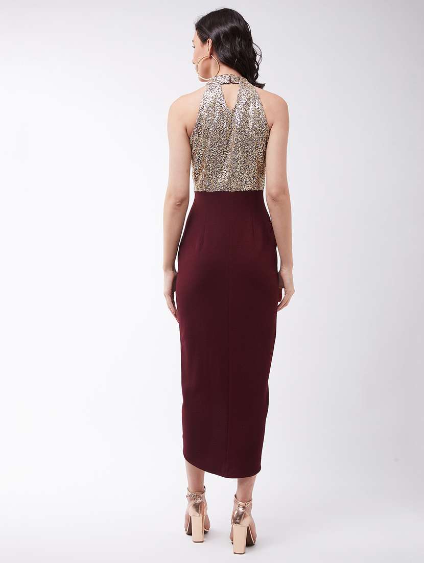 women embellished sleeveless sheath dress - 22385283 -  Standard Image - 3