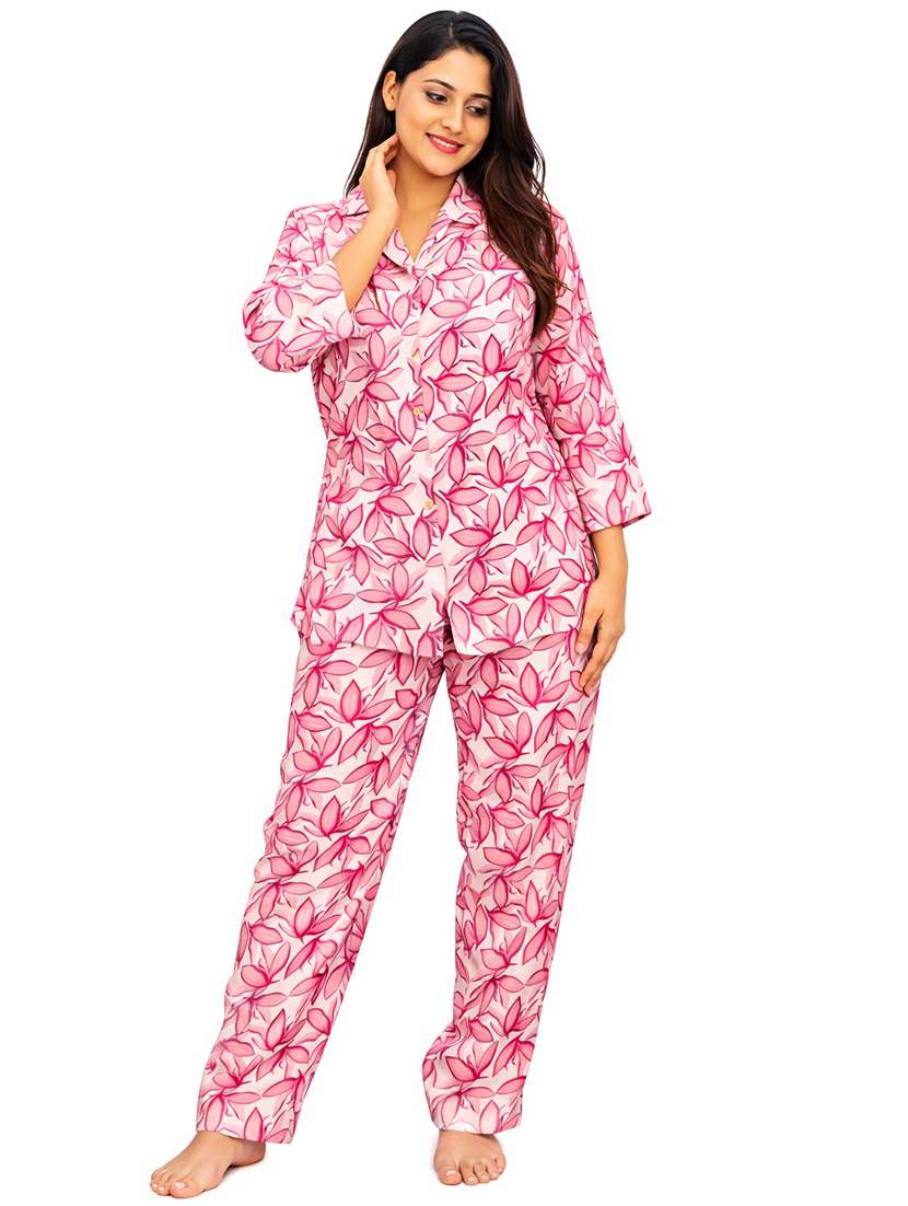 women printed shirt and trouser co-ord set