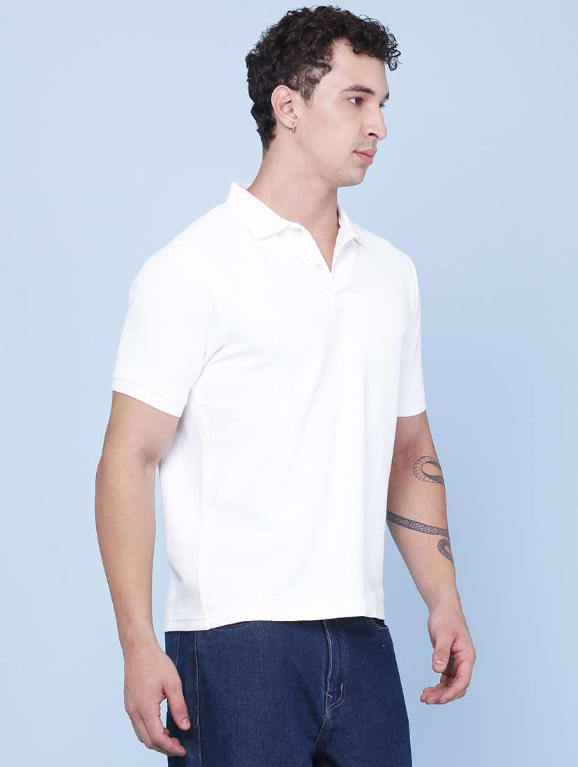 men solid short sleeve regular fit polo t-shirt - 22385680 -  Standard Image - 3