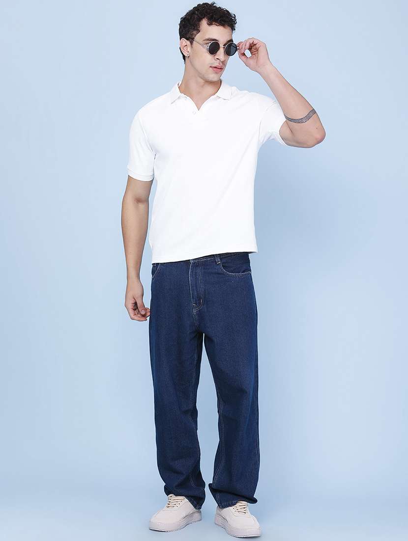 men solid short sleeve regular fit polo t-shirt - 22385680 -  Standard Image - 5