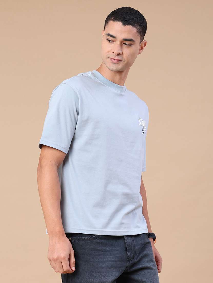 men printed short sleeve regular fit t-shirt - 22386400 -  Standard Image - 3