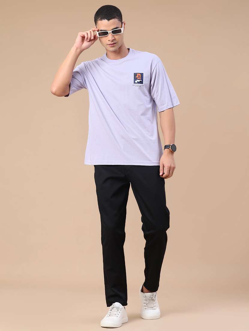 men printed short sleeve regular fit t-shirt - 22386405 -  Standard Image - 5