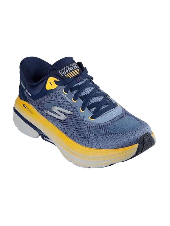 men blue lace up sneaker