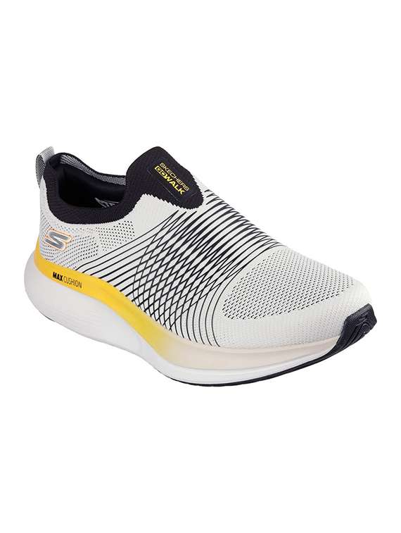 men solid slip on sneaker