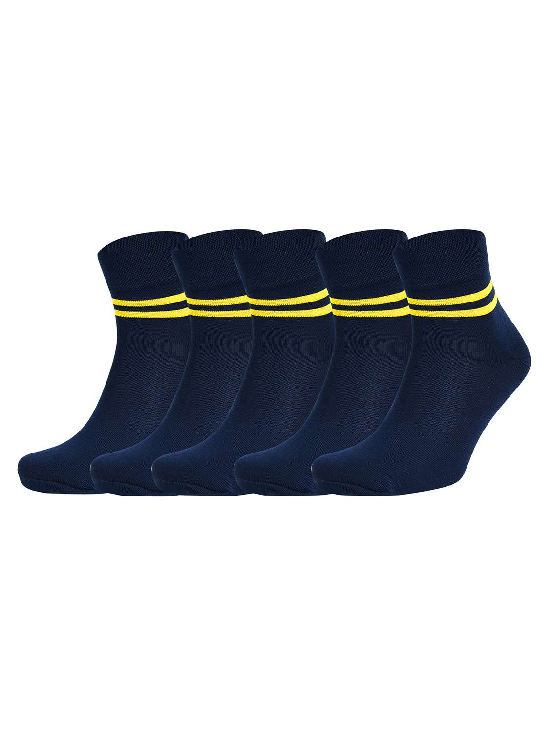 kids ankle length sock pack of 5