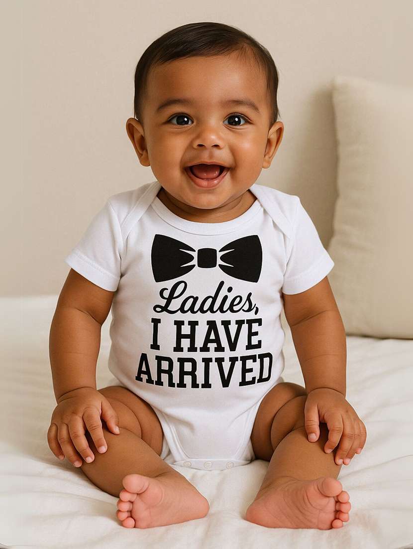 kids printed short sleeve onesies 