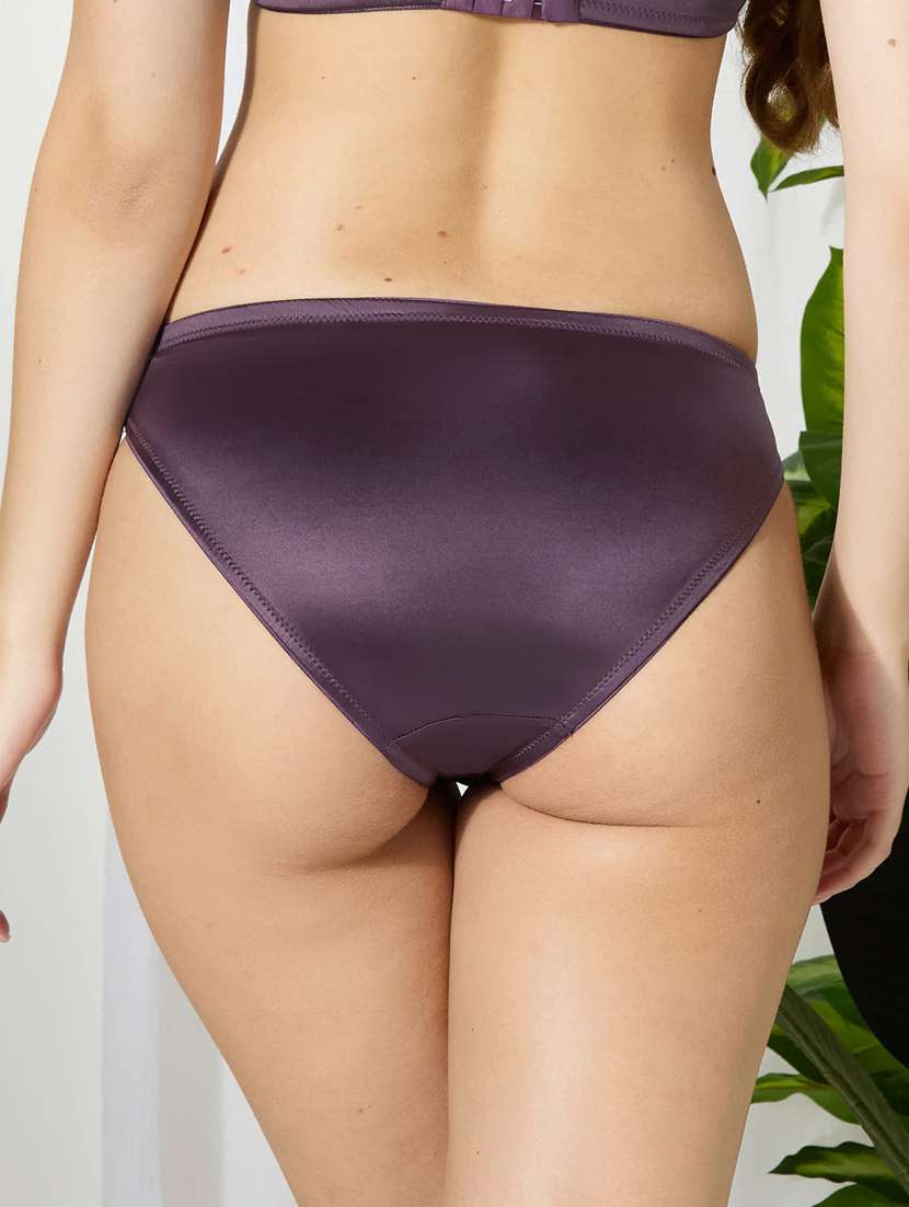 women pack of 2 self design mid rise bikini panty - 22389683 -  Standard Image - 3