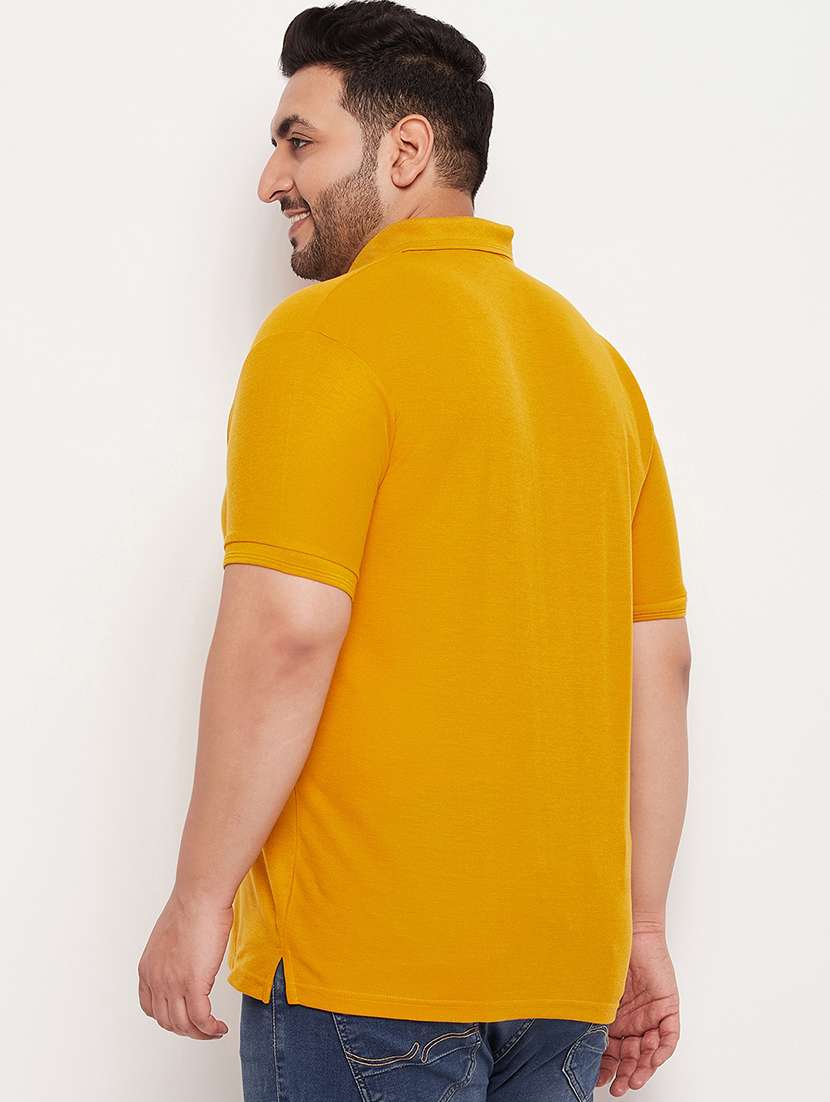 men solid short sleeve regular fit polo t-shirt - 22390078 -  Standard Image - 3