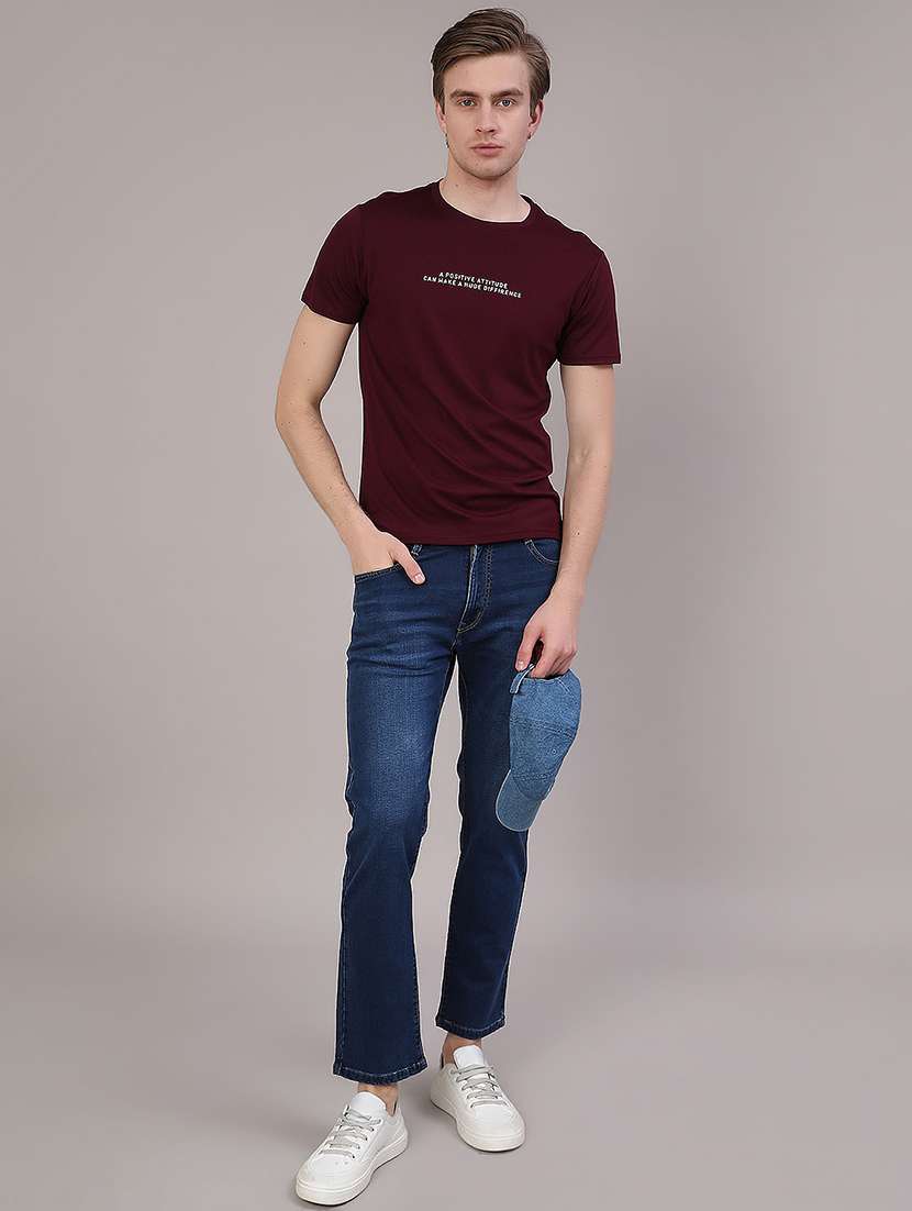 men washed mid rise slim fit jeans - 22391044 -  Standard Image - 5
