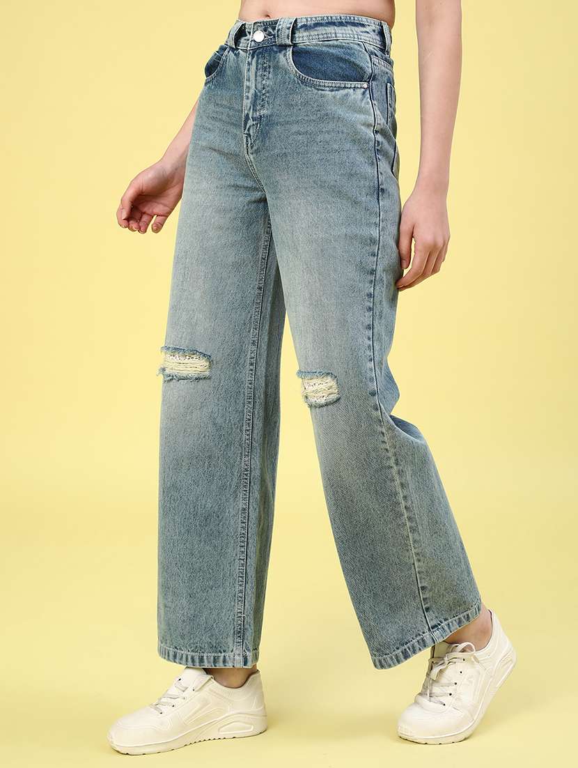 blue cotton jeans - 22391095 -  Standard Image - 3