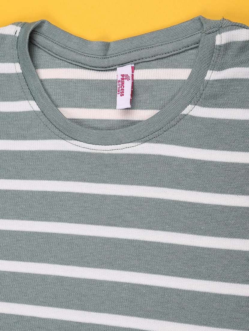 girls printed round neck short sleeves tee - 22391244 -  Standard Image - 3
