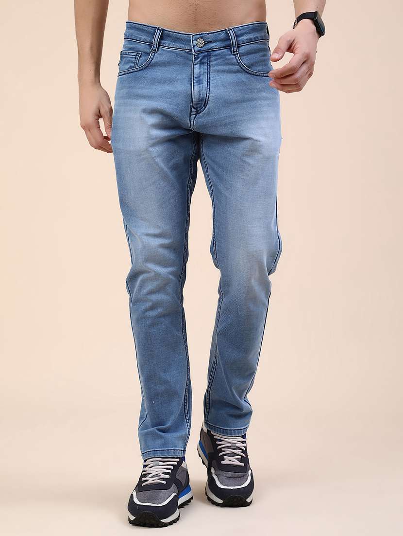 blue cotton jeans