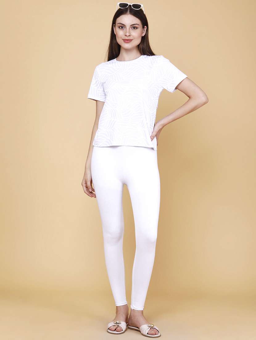 women printed round neck short sleeves t-shirt - 22391378 -  Standard Image - 5