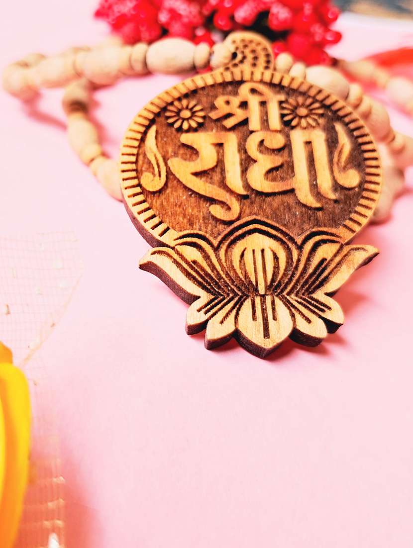  shri hanuman silver pendant with rudraksha and tulsi mala - 22391513 -  Standard Image - 3