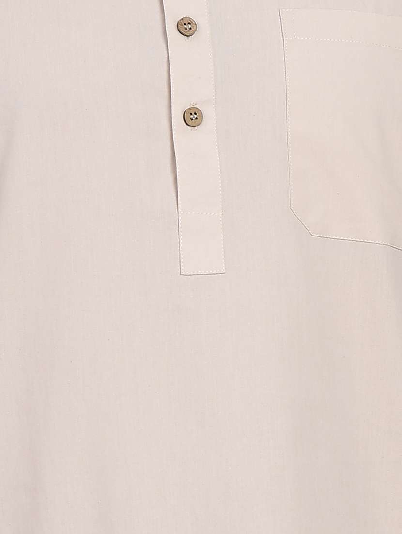 men solid long sleeve pathani set - 22391710 -  Standard Image - 5
