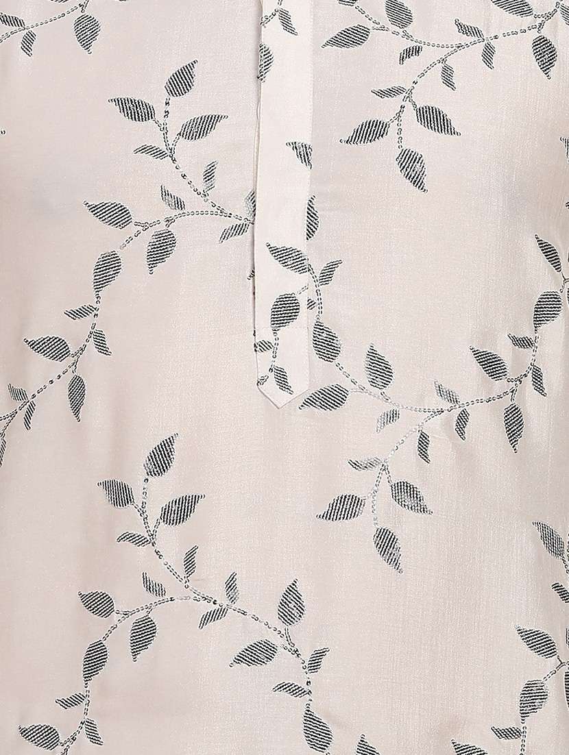 men printed long sleeve kurta salwar set - 22391725 -  Standard Image - 5