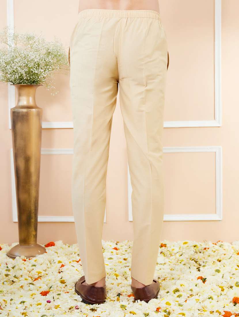 men solid mid rise pyjama - 22392343 -  Standard Image - 3