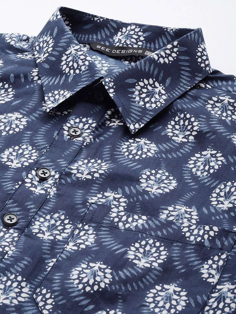 Men Printed Long Sleeve Pathani Kurta - 22392743 -  Standard Image - 5