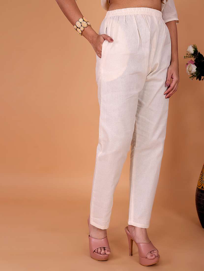 women embroidered top and trouser co-ord set - 22393884 -  Standard Image - 5