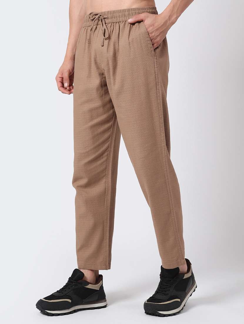 brown cotton cargos
