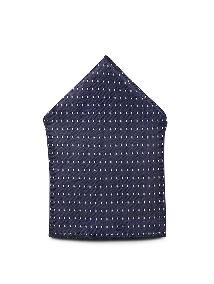 men blue polka dot printed tie - 22394833 -  Standard Image - 5