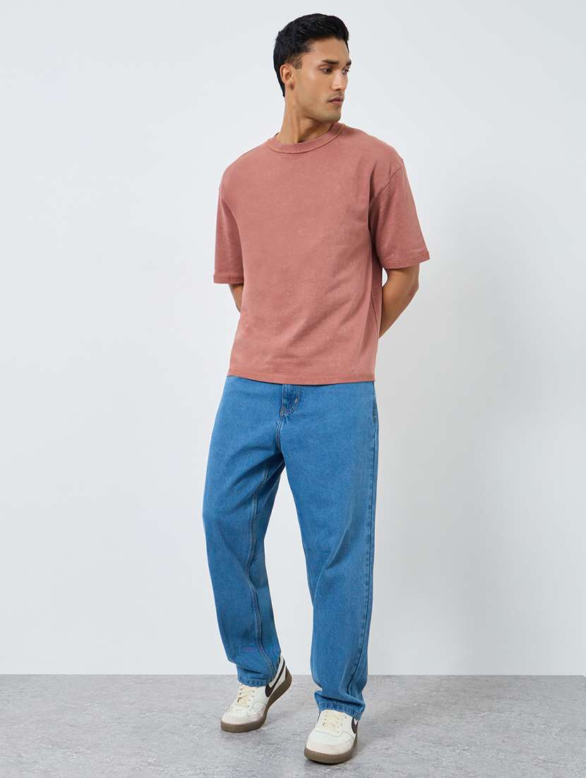 light blue cotton jeans - 22394951 -  Standard Image - 3