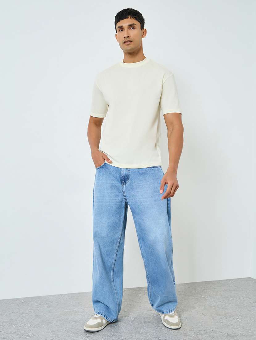 blue cotton jeans - 22394970 -  Standard Image - 3