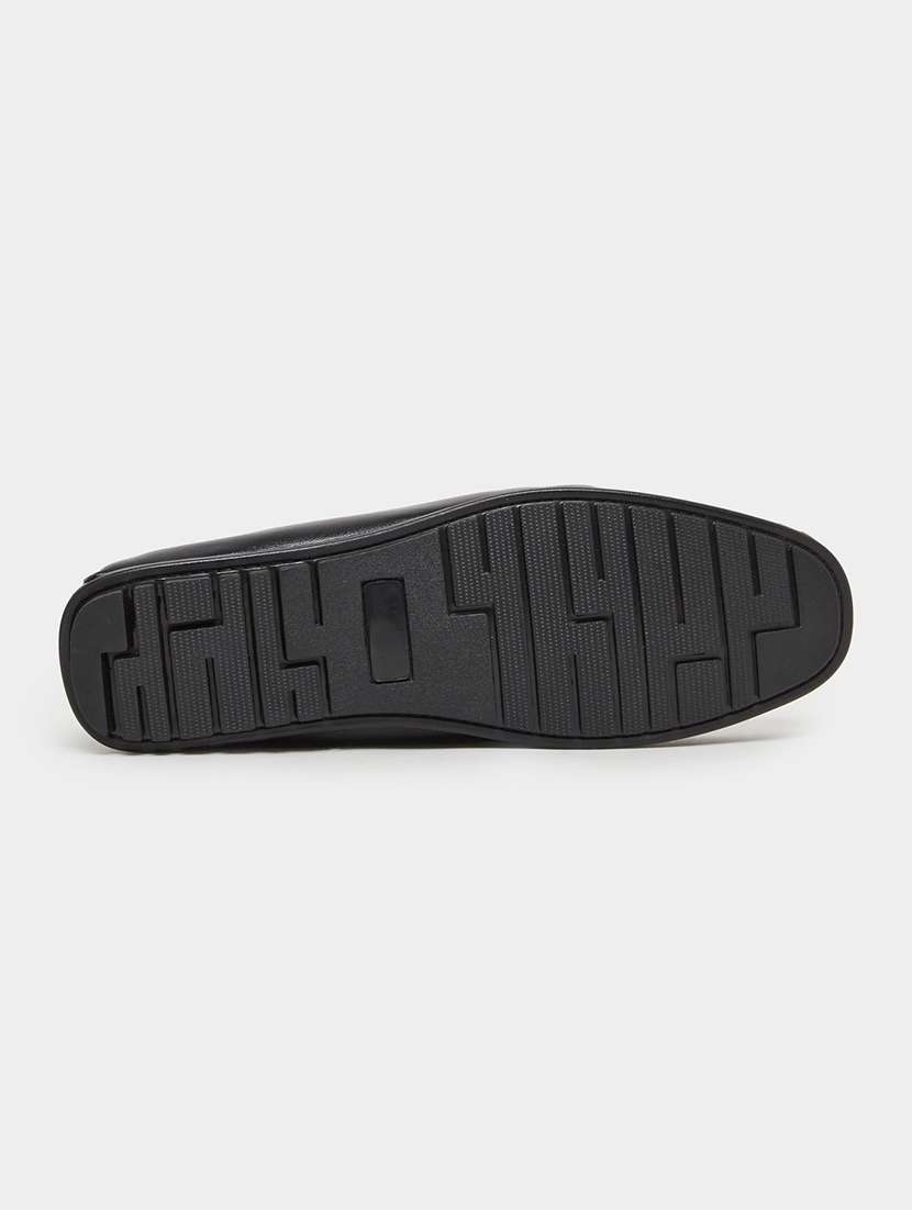 men black slip on formal shoes - 22394989 -  Standard Image - 5