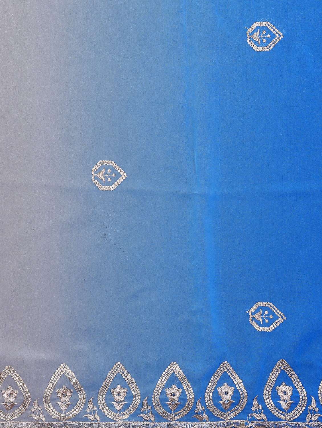 women ombre embroidered saree with blouse - 22395035 -  Standard Image - 5