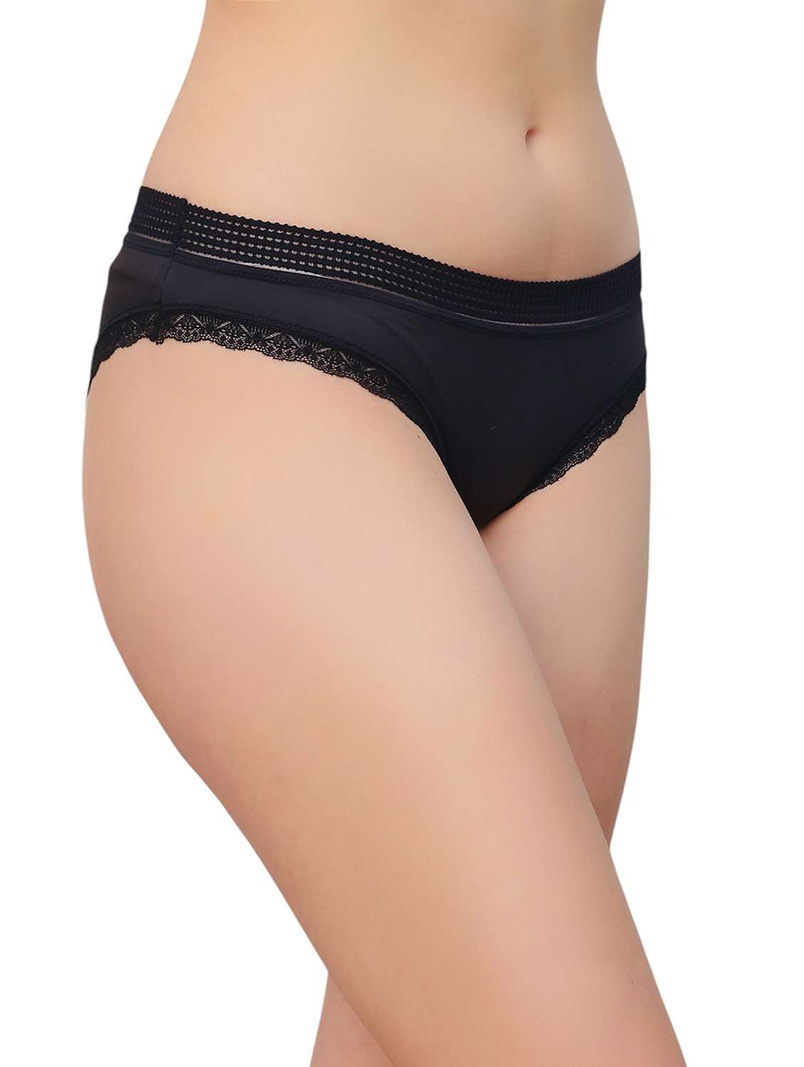 Women Solid Mid Rise Bikini Panty - 22395245 -  Standard Image - 3