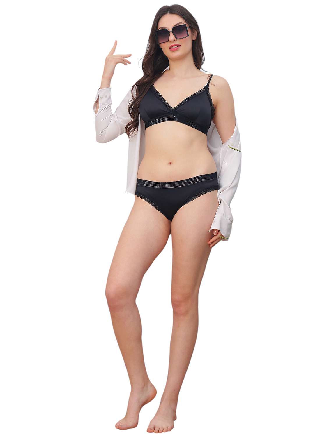 Women Solid Mid Rise Bikini Panty - 22395245 -  Standard Image - 5