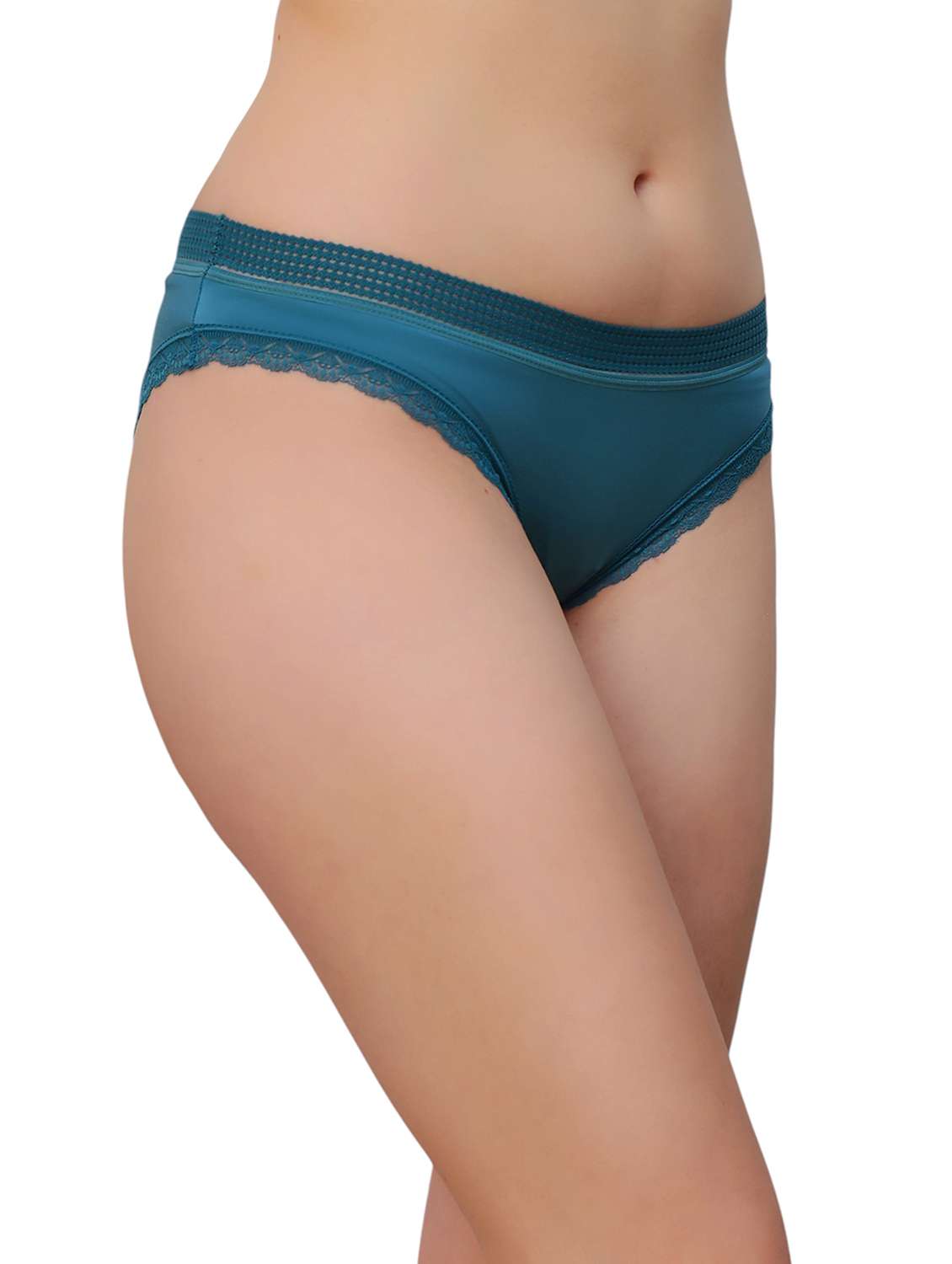 women solid mid rise bikini panty - 22395247 -  Standard Image - 3