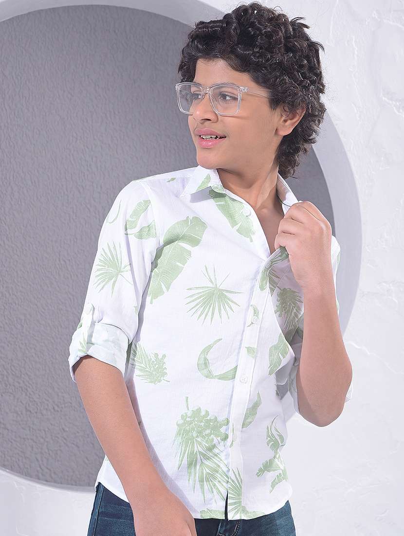 boys collared long sleeve shirt 