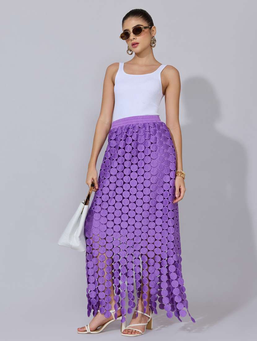 women self designed high rise straight skirt - 22396086 -  Standard Image - 5
