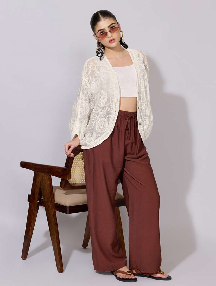 women self designed long sleeve top - 22396165 -  Standard Image - 5