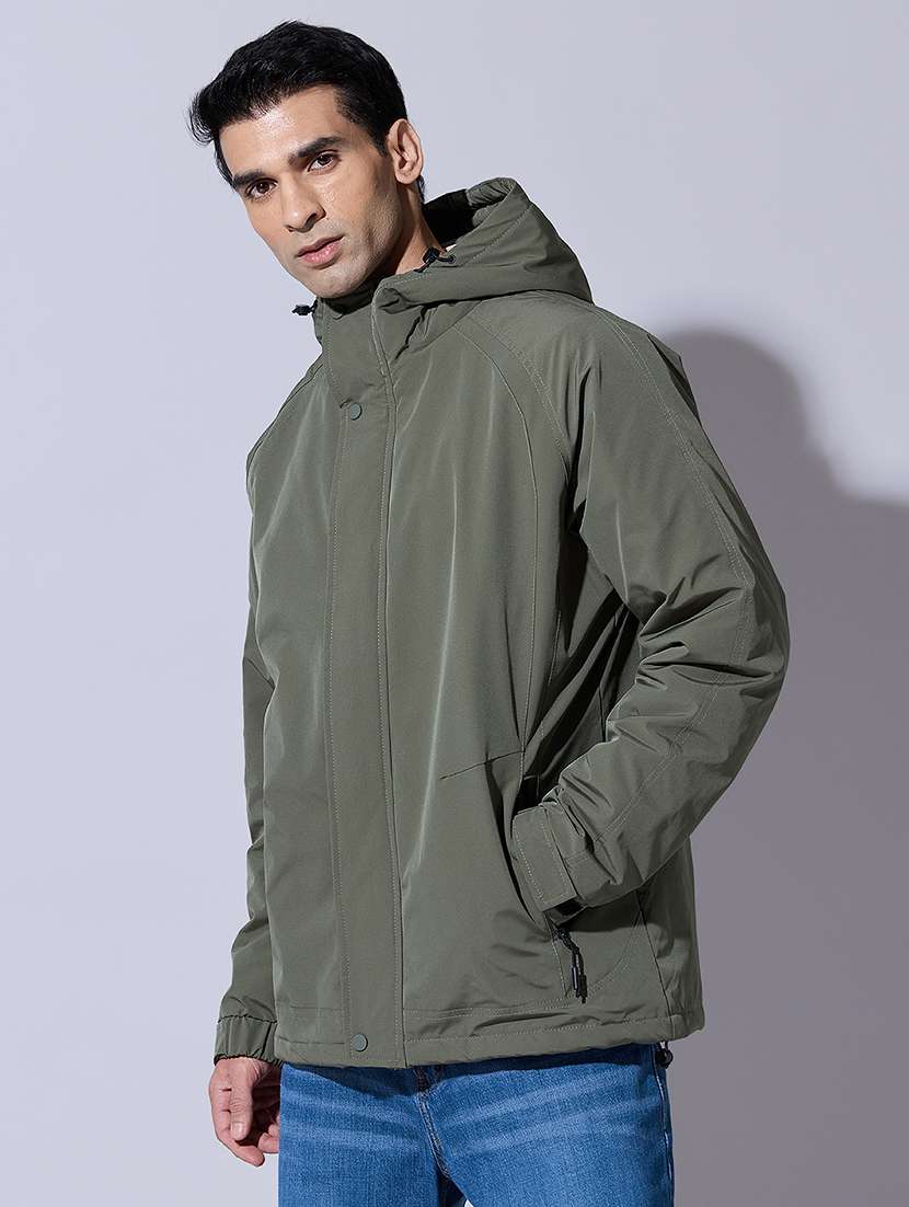 men solid long sleeve bomber jacket - 22396344 -  Standard Image - 3