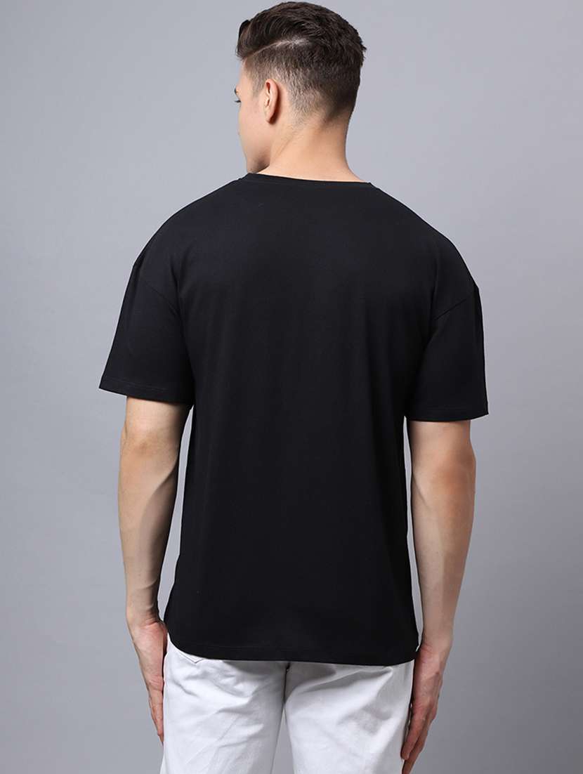 Men Typographic Short Sleeve Oversized T-shirt - 22396362 -  Standard Image - 3