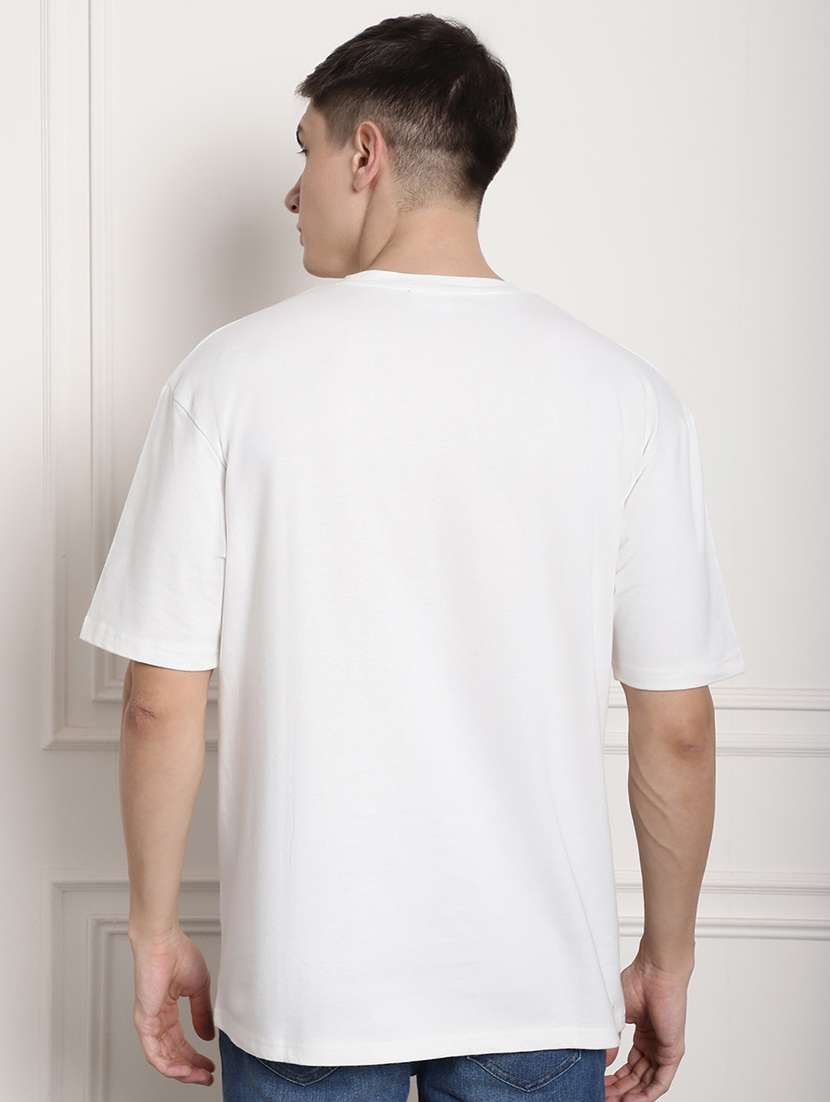 men printed short sleeve oversized t-shirt - 22396370 -  Standard Image - 3